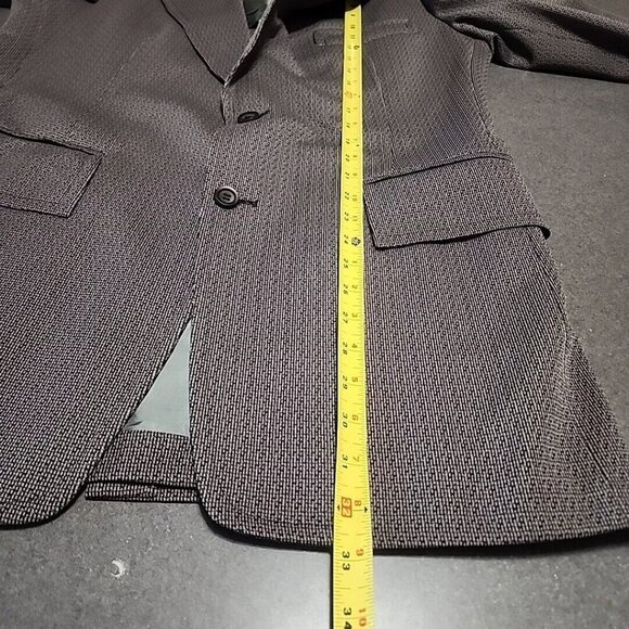 Vintage 60's Rock A Billy 2 Button Suit Jacket Girimonte's Exclusive - Picture 13 of 13